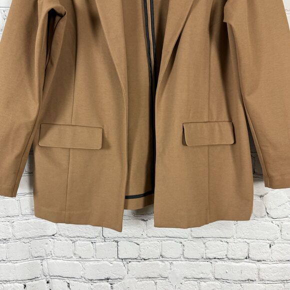 Liverpool Boyfriend Blazer with Princess Darts in Maple Brown Women Size Large L - Picture 5 of 10